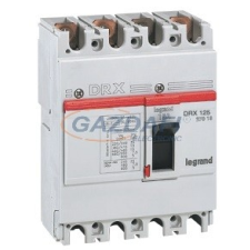 LEGRAND 027078 DRX100 4P 35 kA 100A t.m. kompakt megszakító villanyszerelés