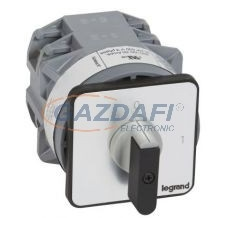 LEGRAND 027502 Görgős kapcsoló 1P 16A PR12 0-1-2-3 villanyszerelés