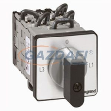 LEGRAND 027522 Görgős kapcsoló 3P 11kW PR26 AR-0-AV villanyszerelés