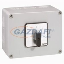 LEGRAND 027723 Tokozott görgős kapcsoló 4P 25A PR21 0-1 villanyszerelés