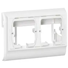 LEGRAND 031698 DLP mini Ø60 szerelvénykeret 2, 80/120x20 csatornához villanyszerelés