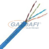LEGRAND 032759 LEGRAND fali kábel, réz, Cat6, árnyékolt (SF/UTP), 4 érpár (AWG23), PVC, kék, d: 8.1mm, 500m, kábeldob, LCS2