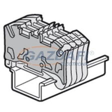 LEGRAND 037586 Viking3 szigetelő végzáró 5 mm osztástávolság 1 be- 1ki, rugóshoz villanyszerelés