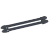LEGRAND 038460 Duplix 14 karakter tartó fekete