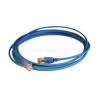 LEGRAND 051548 RJ45-RJ45 Cat6 árnyékolatlan (U/UTP) LSZH (LSOH) 3 méter kék d: 5,2mm AWG24 LCS3 patch kábel (LEGRAND_051548)