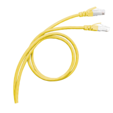 LEGRAND 051782 patch kábel RJ45-RJ45 Cat6A árnyékolt (S/FTP) PVC 3 méter sárga d: 6,2mm AWG27 LCS3 ( Legrand 051782 ) egyéb hálózati eszköz