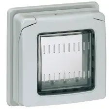 LEGRAND 053948 P17 Tempra háztartási aljzat keret IP55 villanyszerelés