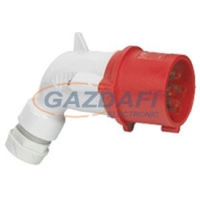 LEGRAND 056457 P17 Tempra Dfhm-163k09 m 400V IP44 meghajlított hordozható dugó villanyszerelés