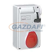 LEGRAND 056606 P17 Tempra Dafrkr-164k06 m 400V IP44 reteszelt aljzat villanyszerelés