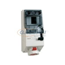 LEGRAND 056665 P17 Tempra Dafrsr-163k06 m 400V IP66 reteszelt aljzat villanyszerelés