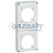 LEGRAND 057703 P17 Tempra standard dupla doboz villanyszerelés