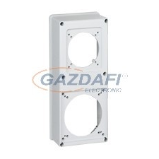 LEGRAND 057719 P17-Tempra standard előlap 2férőhelyes, 16-63A villanyszerelés
