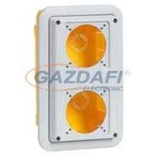 LEGRAND 057721 P17 Tempra kompakt süllyesztett doboz (dupla) villanyszerelés