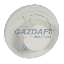 LEGRAND 068088 Céliane My Home mennyezeti ventillátor szabályzó burkolat, fehér villanyszerelés