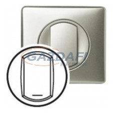 LEGRAND 068314 Céliane széles billentyű címketartóval, titán villanyszerelés