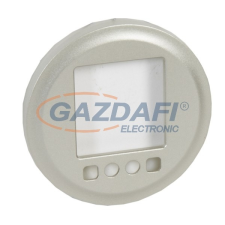 LEGRAND 068338 Céliane burkolat programozható időzítő kapcsolóhoz, titán villanyszerelés