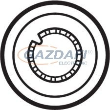 LEGRAND 068364 Céliane 4 fokozatú ventillátor vezérlő burkolat, titán villanyszerelés