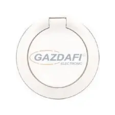 LEGRAND 068440 Céliane 2P+F csatlakozóaljzat burkolat, csapófedeles, titán villanyszerelés