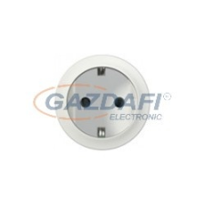 LEGRAND 068445 Céliane 2P+F csatlakozóaljzat burkolat, fényjelzős, titán villanyszerelés