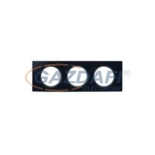 LEGRAND 069303 Céliane hármas keret, feketeüveg villanyszerelés