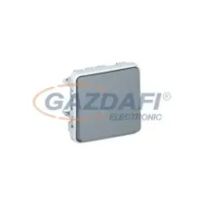 LEGRAND 069541 Plexo 55 egypólusú nyomó átkapcsoló, 10A, szürke villanyszerelés