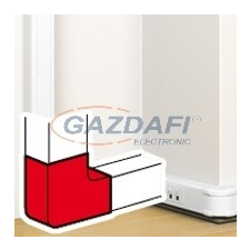 LEGRAND 075722 Kanyarelem: 90° antimikrobiális 130x50 mm csatornához villanyszerelés