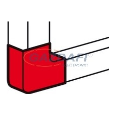 LEGRAND 075772 Kanyarelem: 90° fekete 130x50 mm kábelcsatornához villanyszerelés