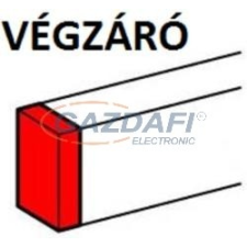 LEGRAND 075805 Végzáró szürke 80×50 mm kábelcsatornához villanyszerelés