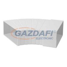 LEGRAND 075814 Állítható belső könyök: 80–120° szürke 180×50 mm kábelcsatornához villanyszerelés