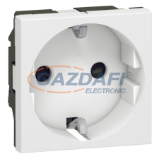 LEGRAND 078702 Program Mosaic 2P+F csatlakozóaljzat, antimikrobiális, fehér villanyszerelés