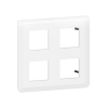 LEGRAND 078838L Program Mosaic keret 2x2x2m, vízszintes, fehér