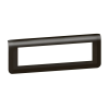 LEGRAND 079058L Program Mosaic 8 modulos keret, antracit