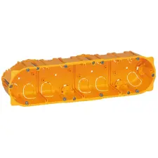 LEGRAND 080054 Batibox süllyesztődoboz gipszkartonfalba négyes doboz, 50mm mély villanyszerelés