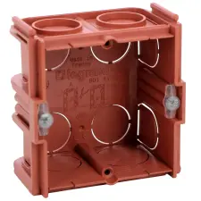 LEGRAND 080141 Batibox süllyesztődoboz téglafalba egyes, 40mm mély négyzet villanyszerelés