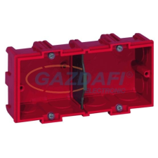 LEGRAND 080149 Batibox süllyesztődoboz téglafalba 3 modulos, 40mm mély villanyszerelés