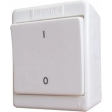 LEGRAND 083902 Kontállux IP44 kétpólusú kapcsoló fehér villanyszerelés