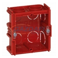 LEGRAND 089239 3 modul kettes doboz téglafalba villanyszerelés