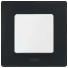 LEGRAND 397051 Niloé egyes keret, onyx fekete