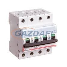 LEGRAND 403413 TX3 kismegszakító 4P B6 6000A/6kA BIC villanyszerelés