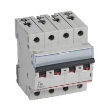 LEGRAND 403421 TX3 kismegszakító 4P B40 6000A/6kA BIC villanyszerelés