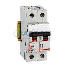 LEGRAND 403521 TX3 kismegszakító 2P C2 6000A/6kA BIC villanyszerelés