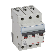 LEGRAND 403550 TX3 Kismegszakító. 3P, 50A, C karakterisztika, 6kA villanyszerelés
