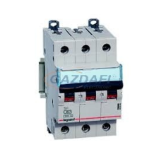 LEGRAND 403551 TX3 kismegszakító 3P C63 6000A/6kA BIC villanyszerelés