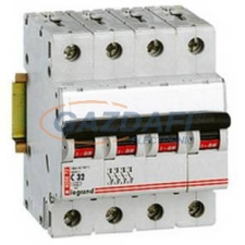 LEGRAND 403557 TX3 kismegszakító 4P C4 6000A/6kA BIC villanyszerelés
