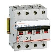 LEGRAND 403566 TX3 kismegszakító 4P C40 6000A/6kA BIC villanyszerelés