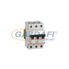 LEGRAND 403761 TX3 kismegszakító 3P D63 6000A/6kA BIC villanyszerelés