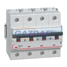 LEGRAND 403775 TX3 kismegszakító 4P D32 6000A/6kA BIC villanyszerelés