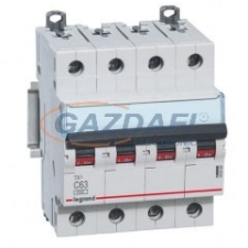 LEGRAND 403776 TX3 kismegszakító 4P D40 6000A/6kA BIC villanyszerelés
