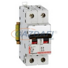 LEGRAND 404114 TX3 kismegszakító 2P B25 10000A/10kA BIC villanyszerelés