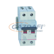 LEGRAND 404204 TX3 kismegszakító 2P C13 10000A/10kA BIC villanyszerelés